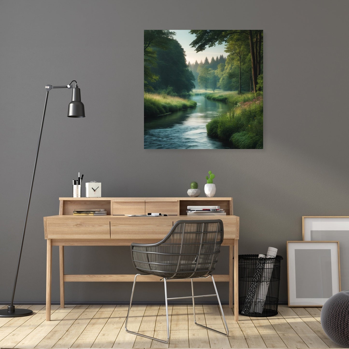 Tranquil River Canvas