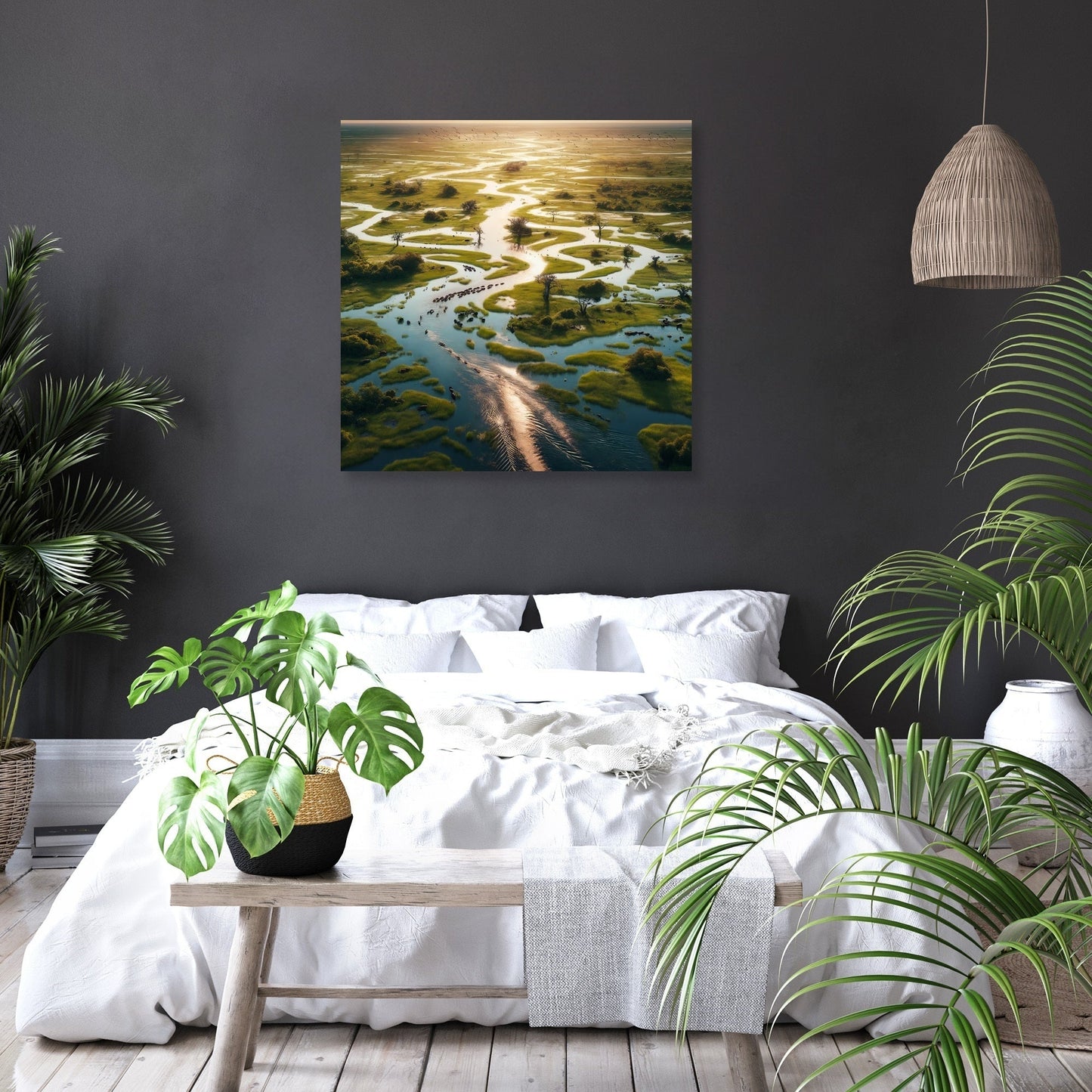 Okavango Delta Canvas