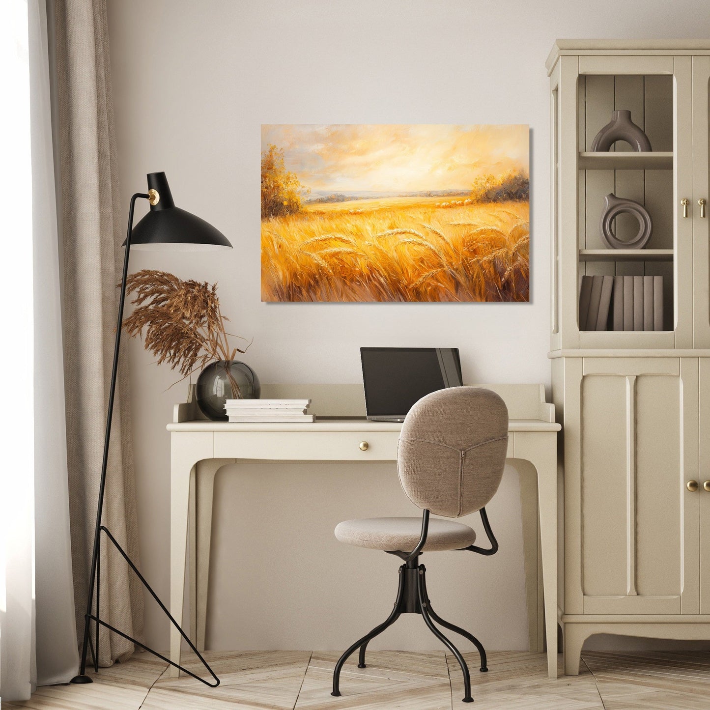 Golden Harvest Reverie Canvas