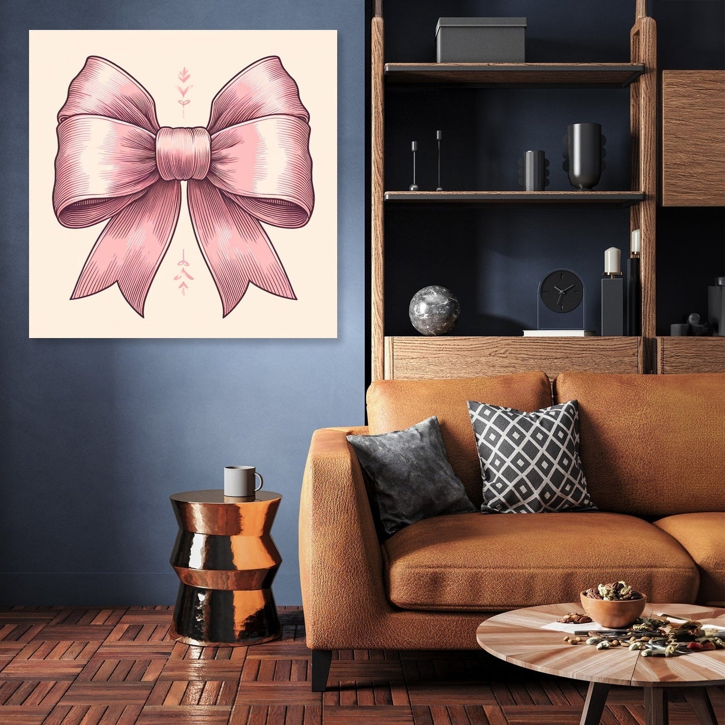 Delicate Bow Canvas