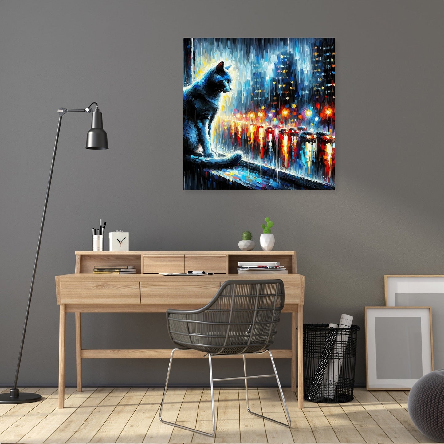 City Rainwatch Canvas