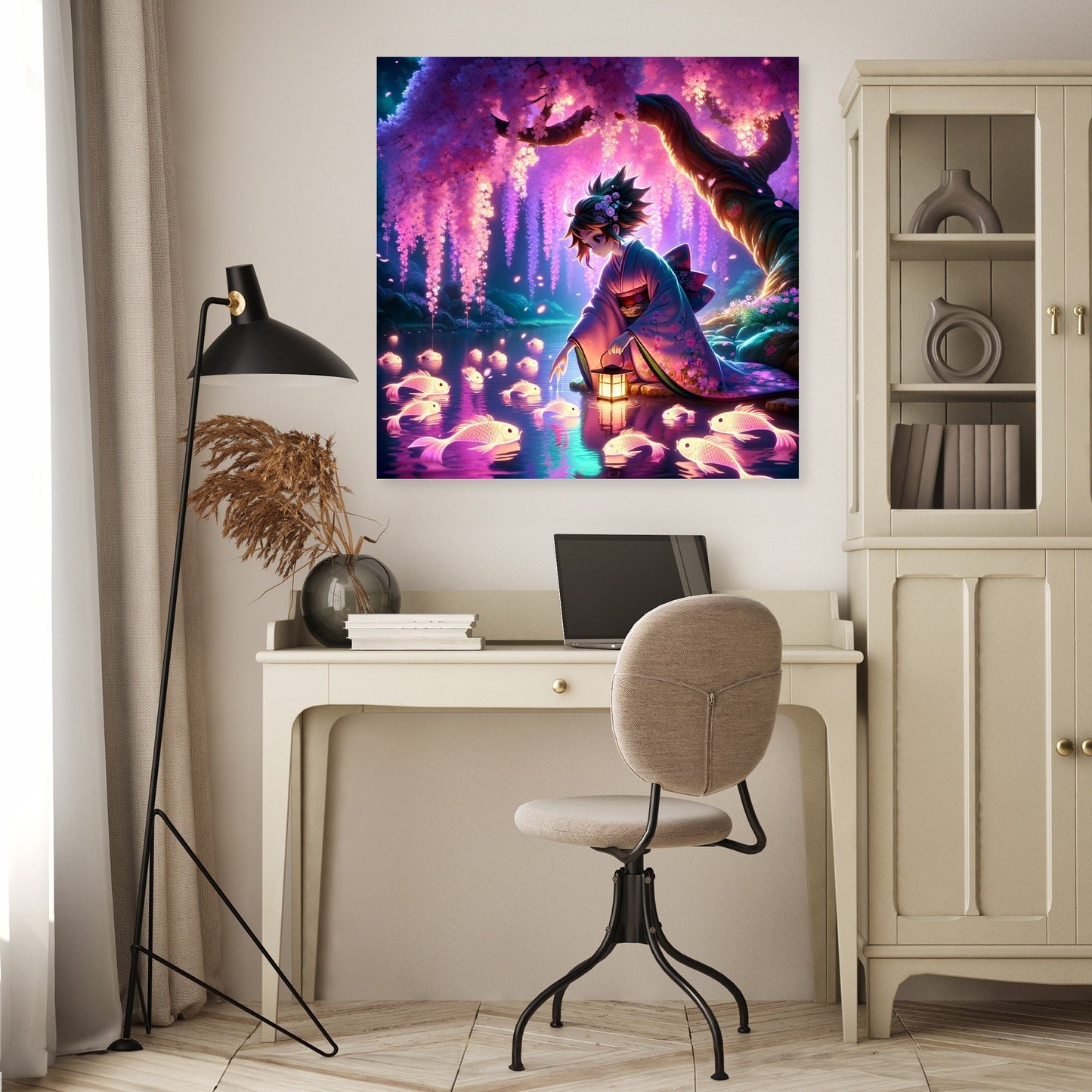 Enchanted Sakura Serenity Canvas