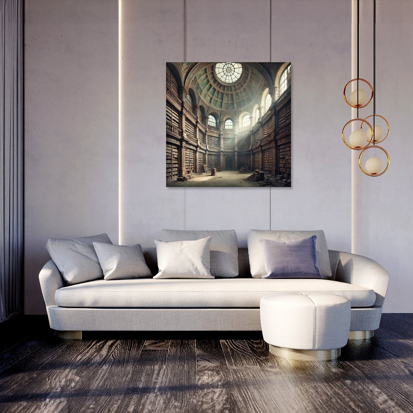 Forgotten Library Canvas