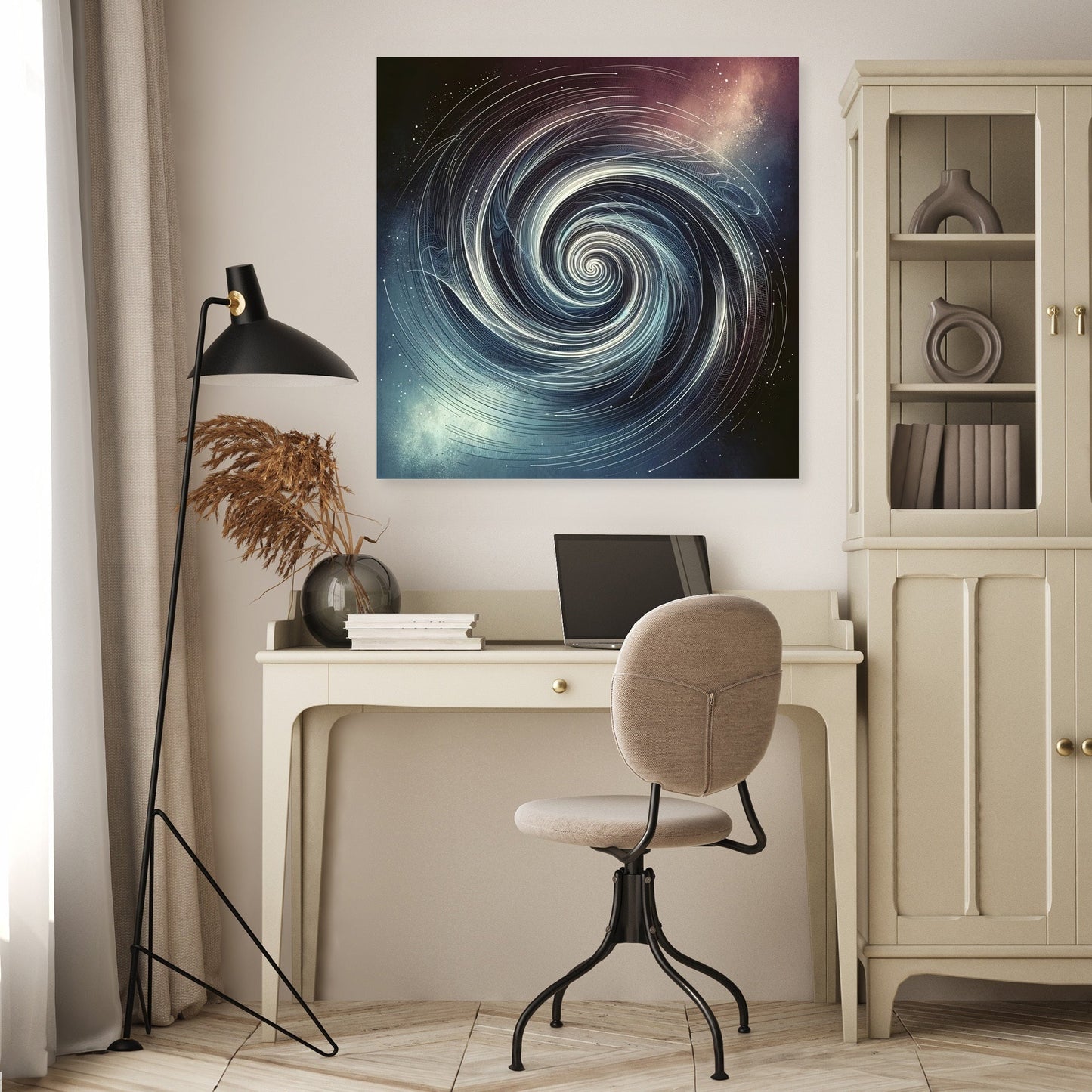 Celestial Spiral Canvas