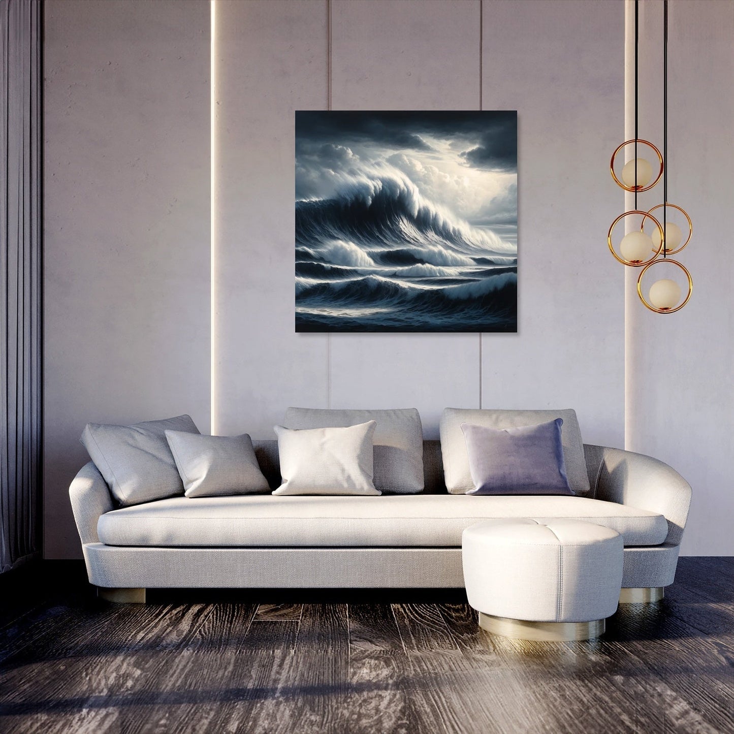 Storm’s Embrace Canvas