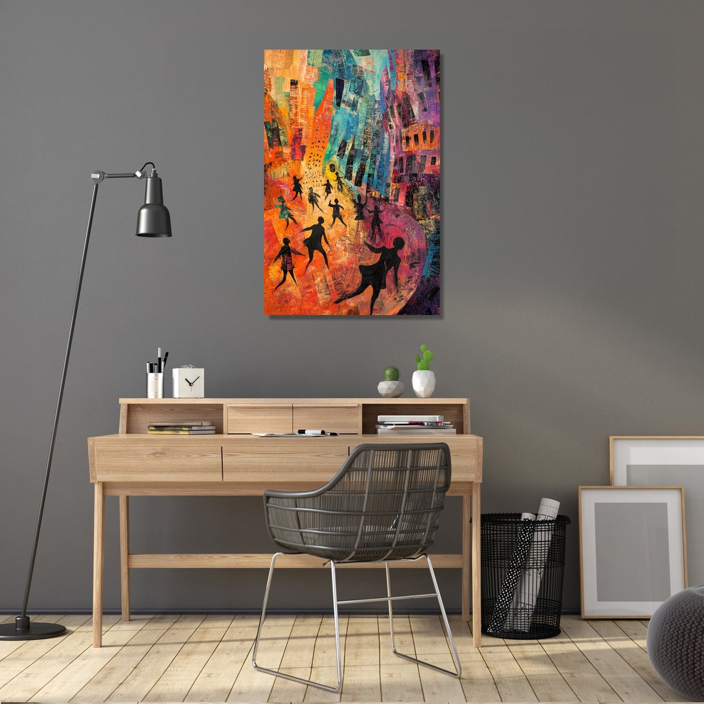 Rhythmic Symphony Canvas