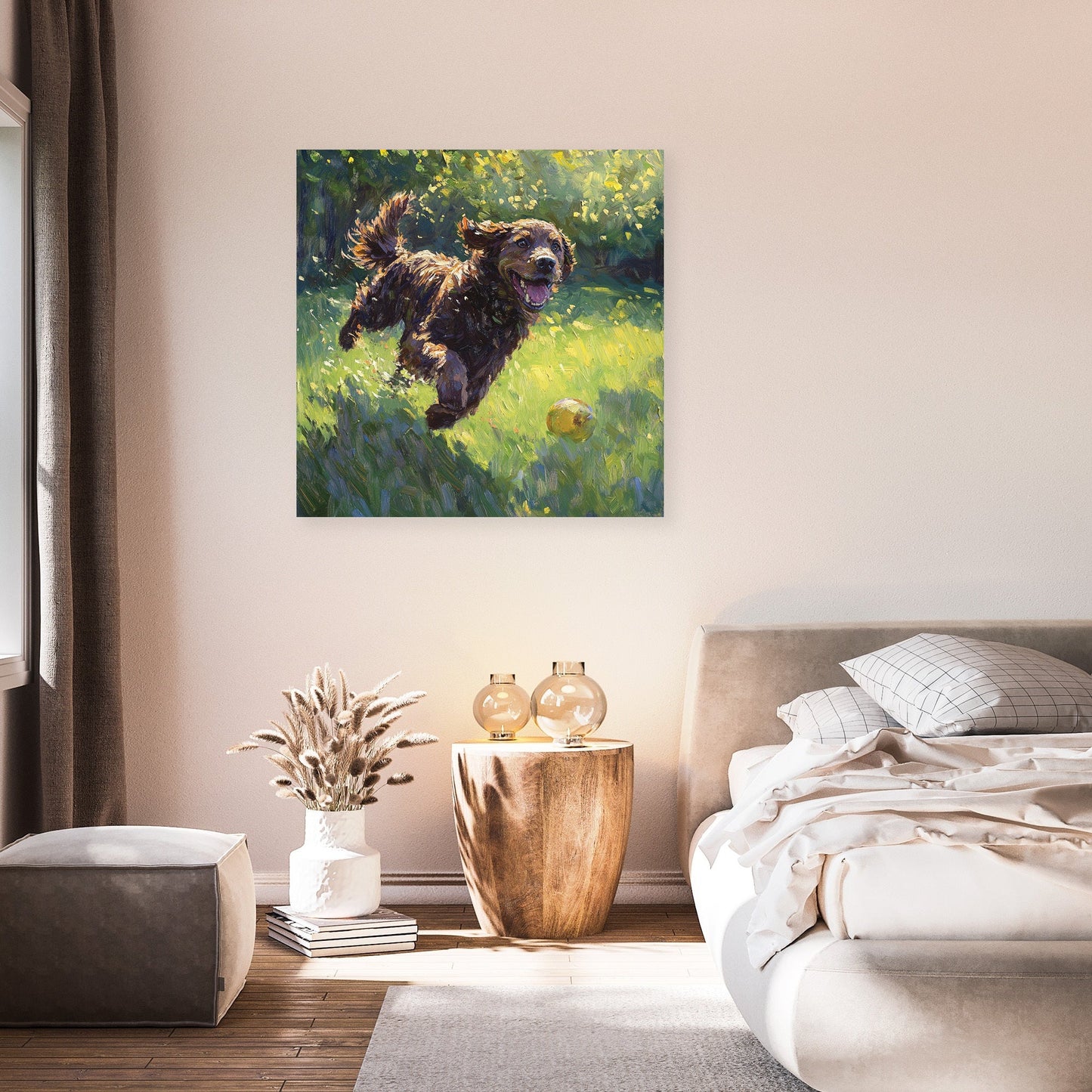 Fetching Joy Canvas