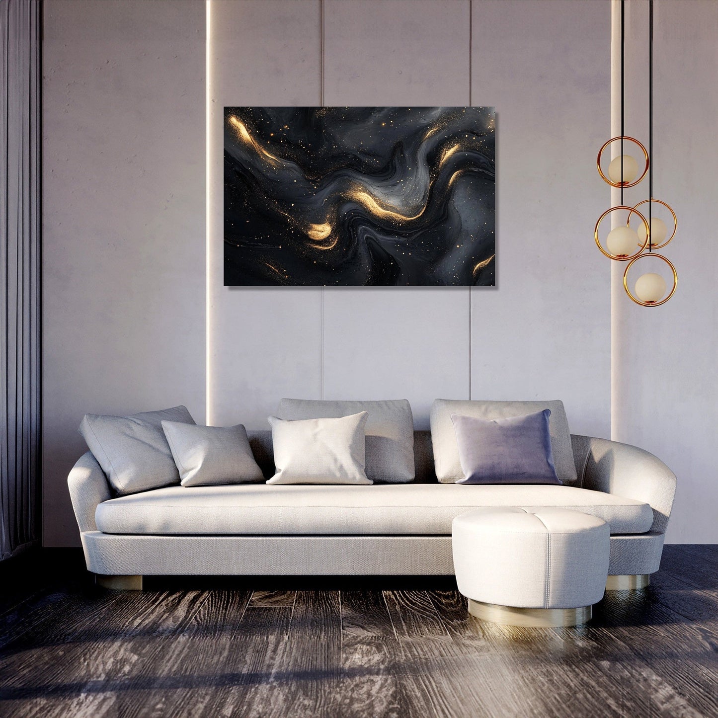 Distorted Reflections Canvas