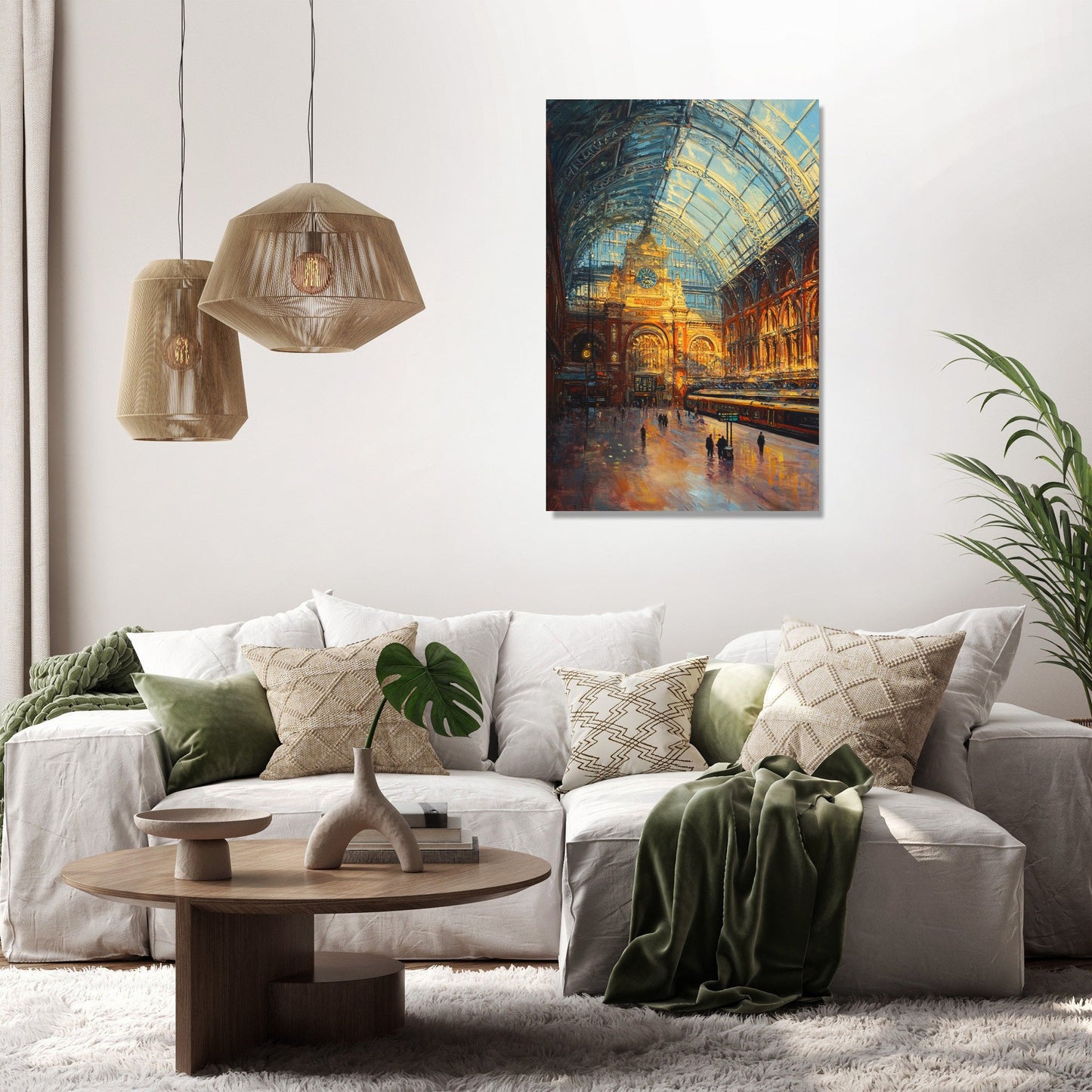St. Pancras Victorian Canvas
