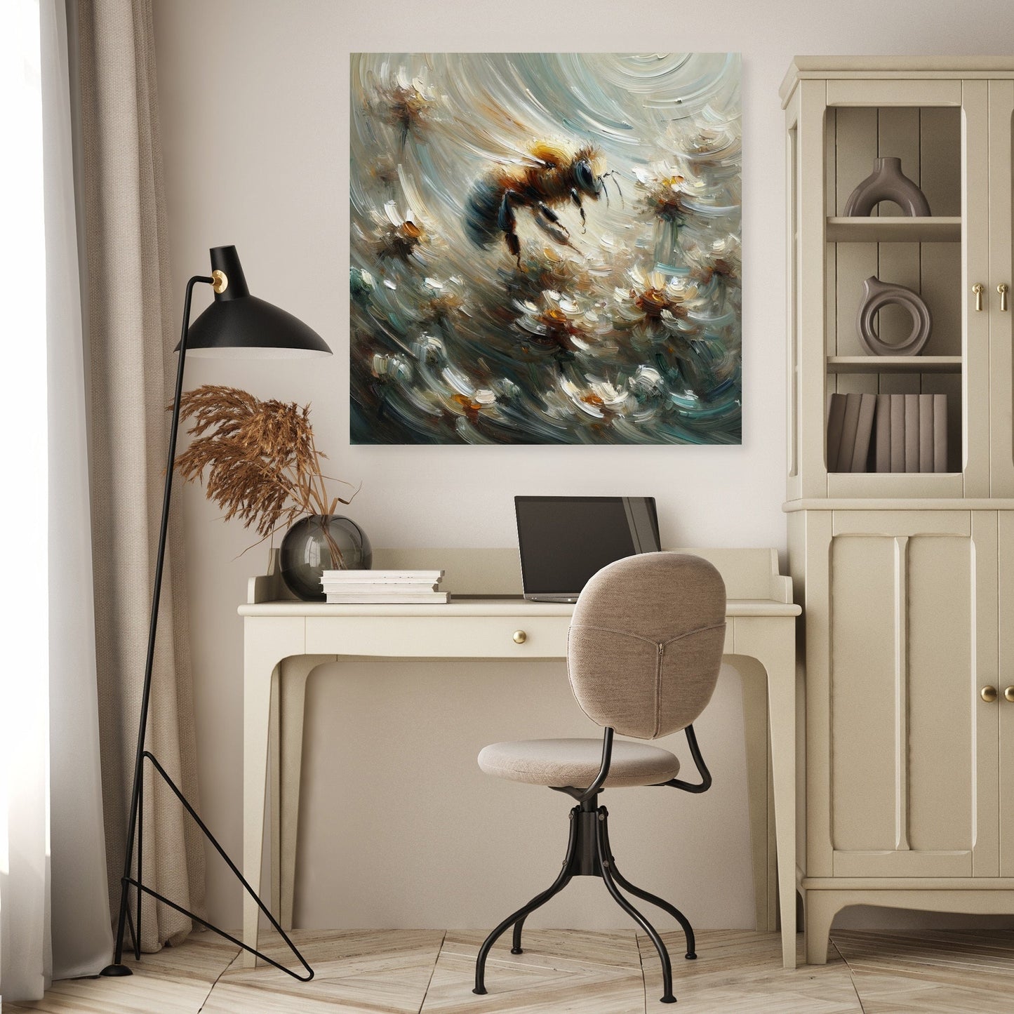 Whirlwind Dance Bee Canvas