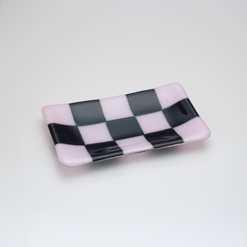 15x8cm Chequered Dual Coloured Medium Tray - Bullseye Collection