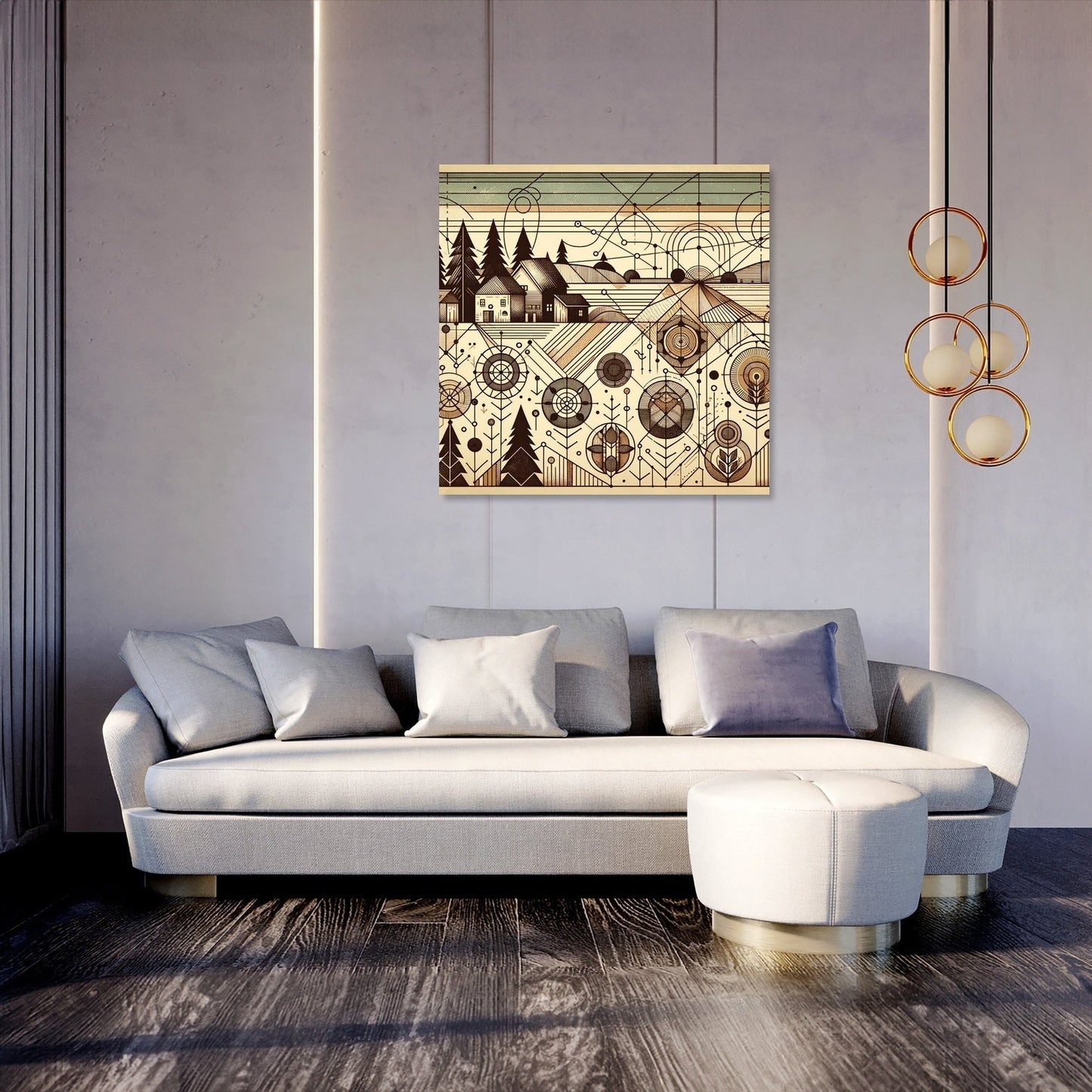 Timeless Countryside Canvas