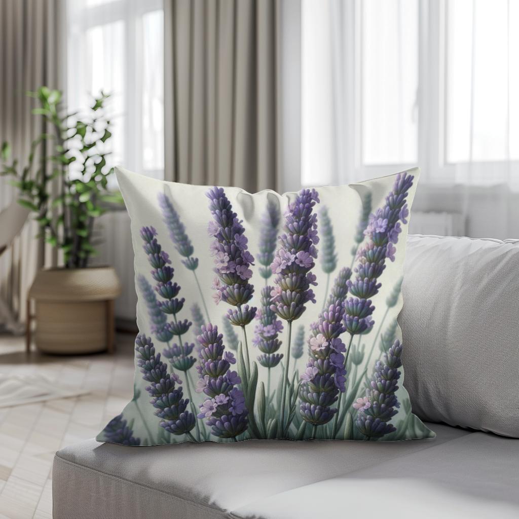 Lavender Serenity Cotton Cushion