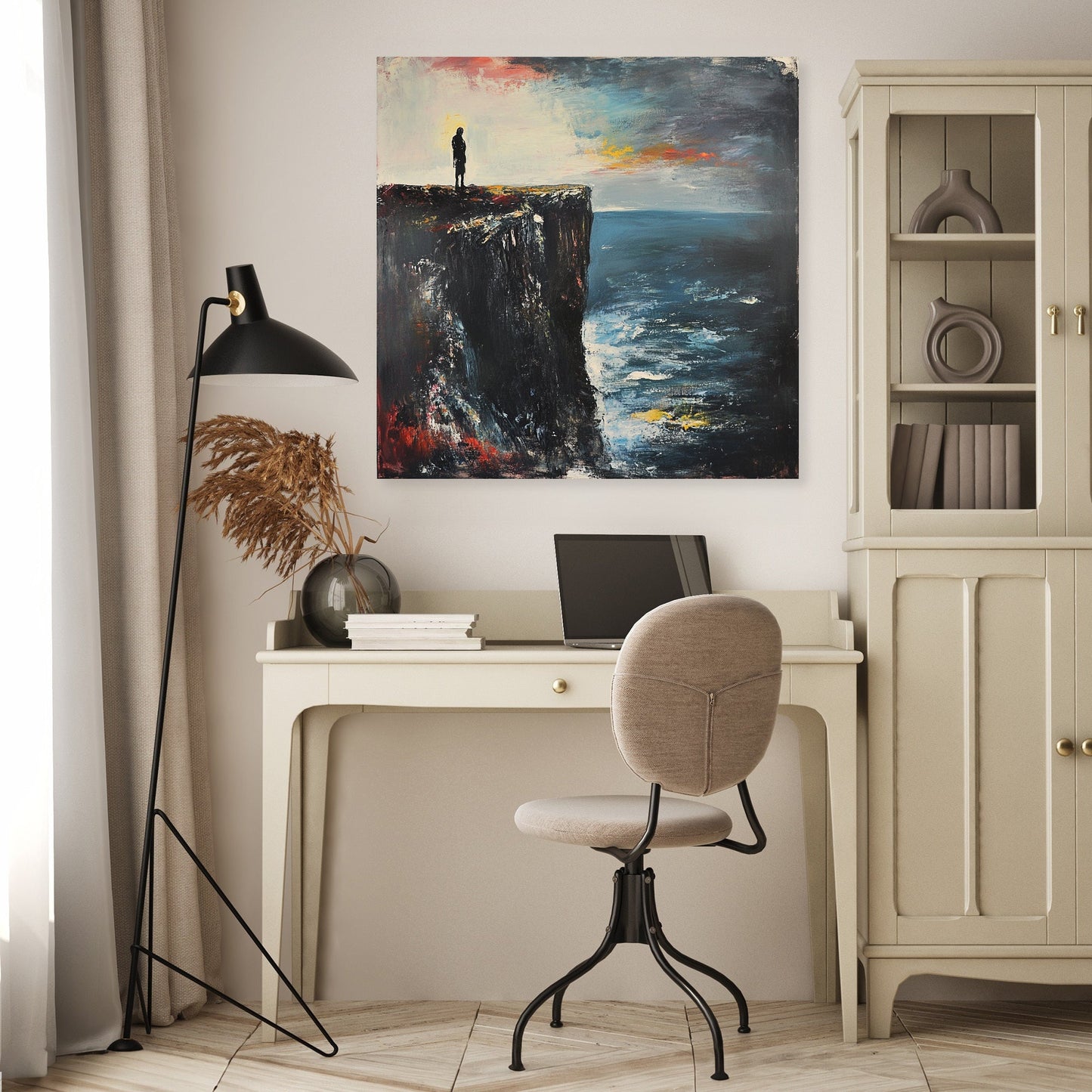 Saint David's Cliff Canvas