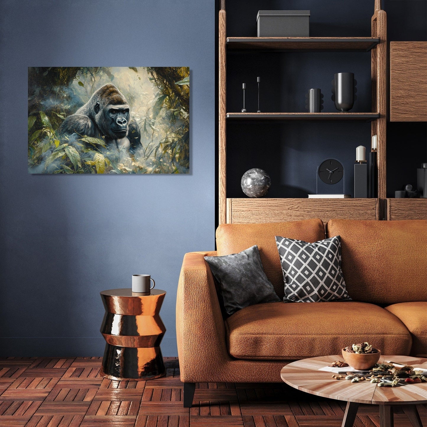 Silverback Jungle Canvas
