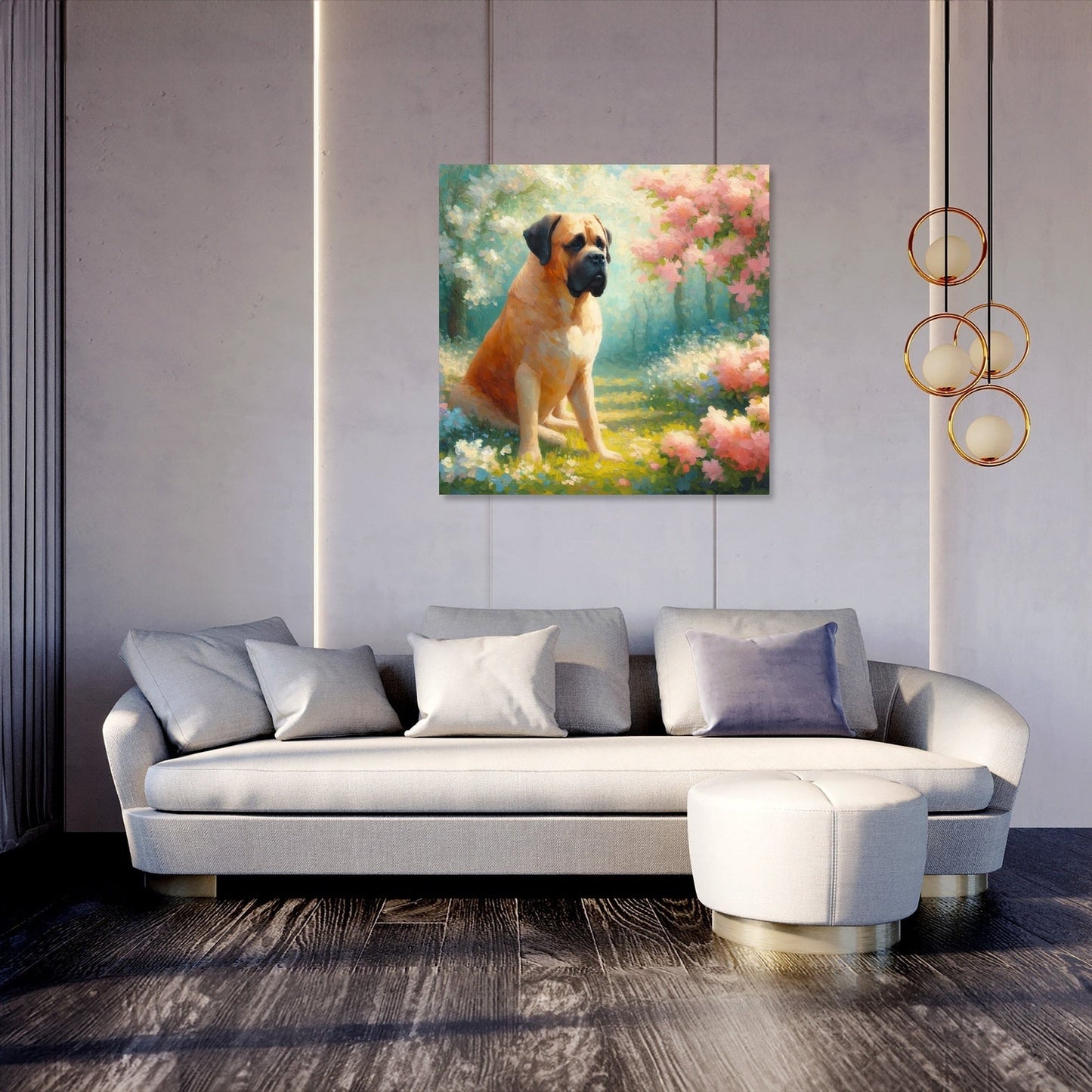 Serene Garden Companion Canvas