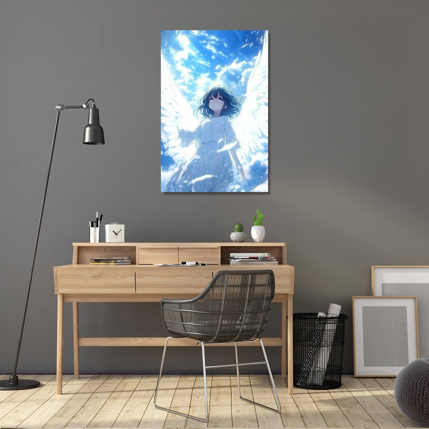 Seraphic Angel Sky Canvas
