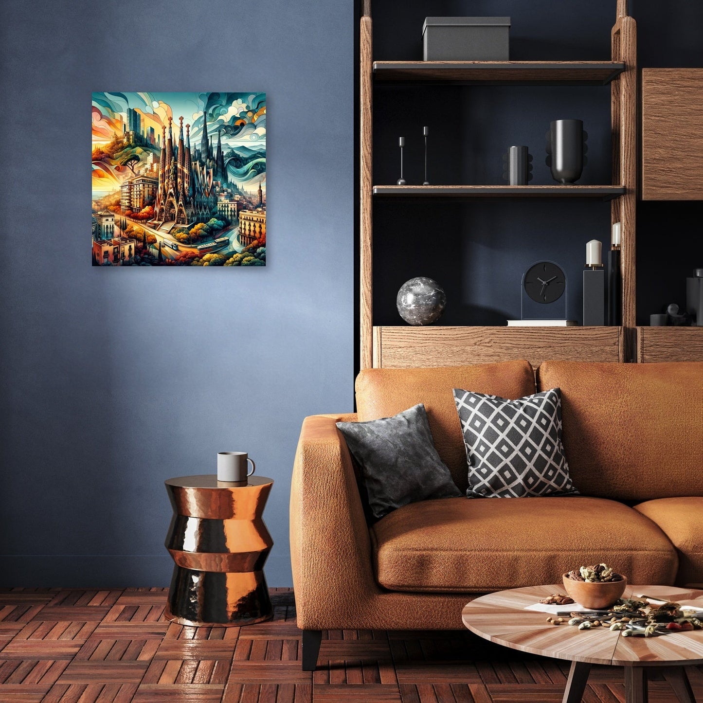 Barcelona Dreamscape Canvas