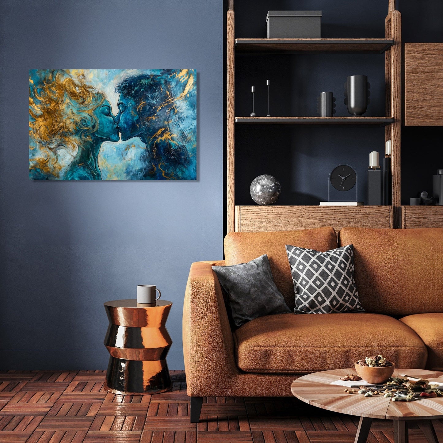 First Kiss Canvas