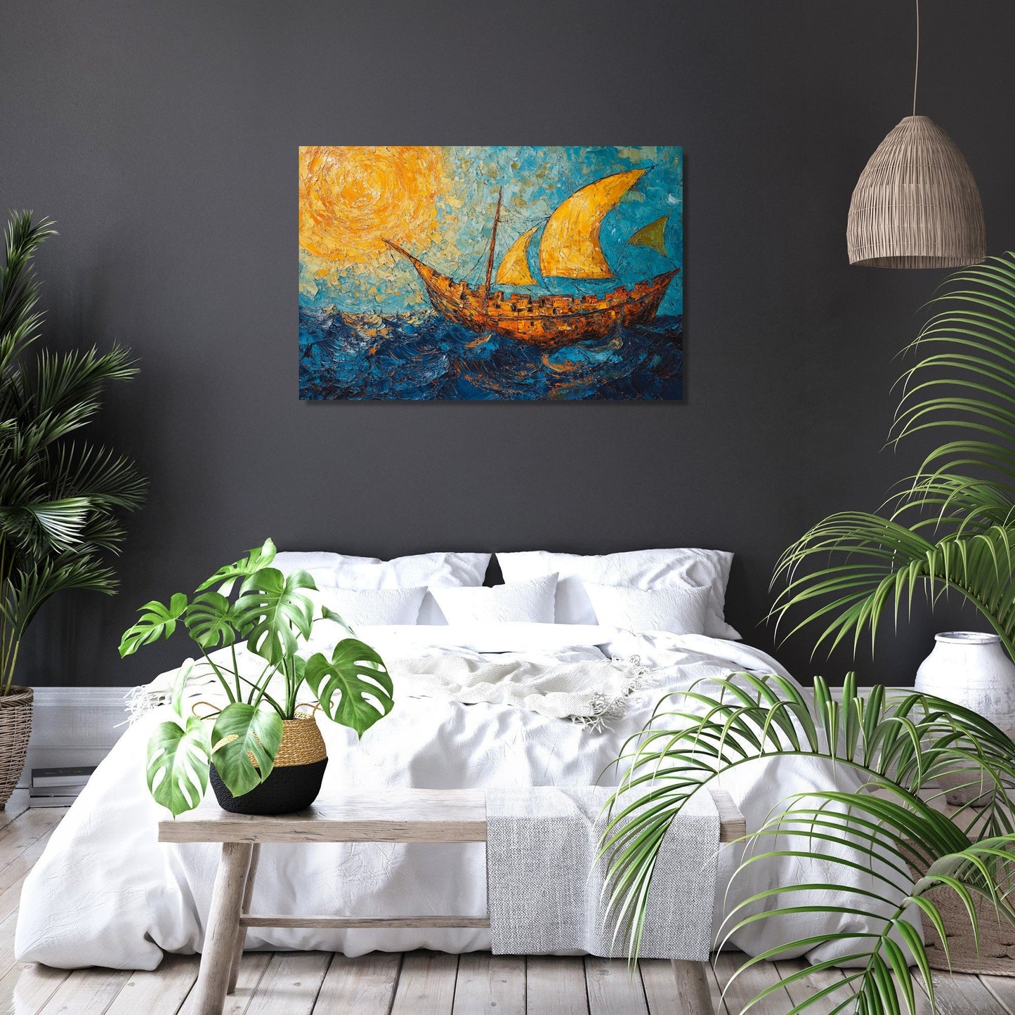 Golden Voyage Canvas