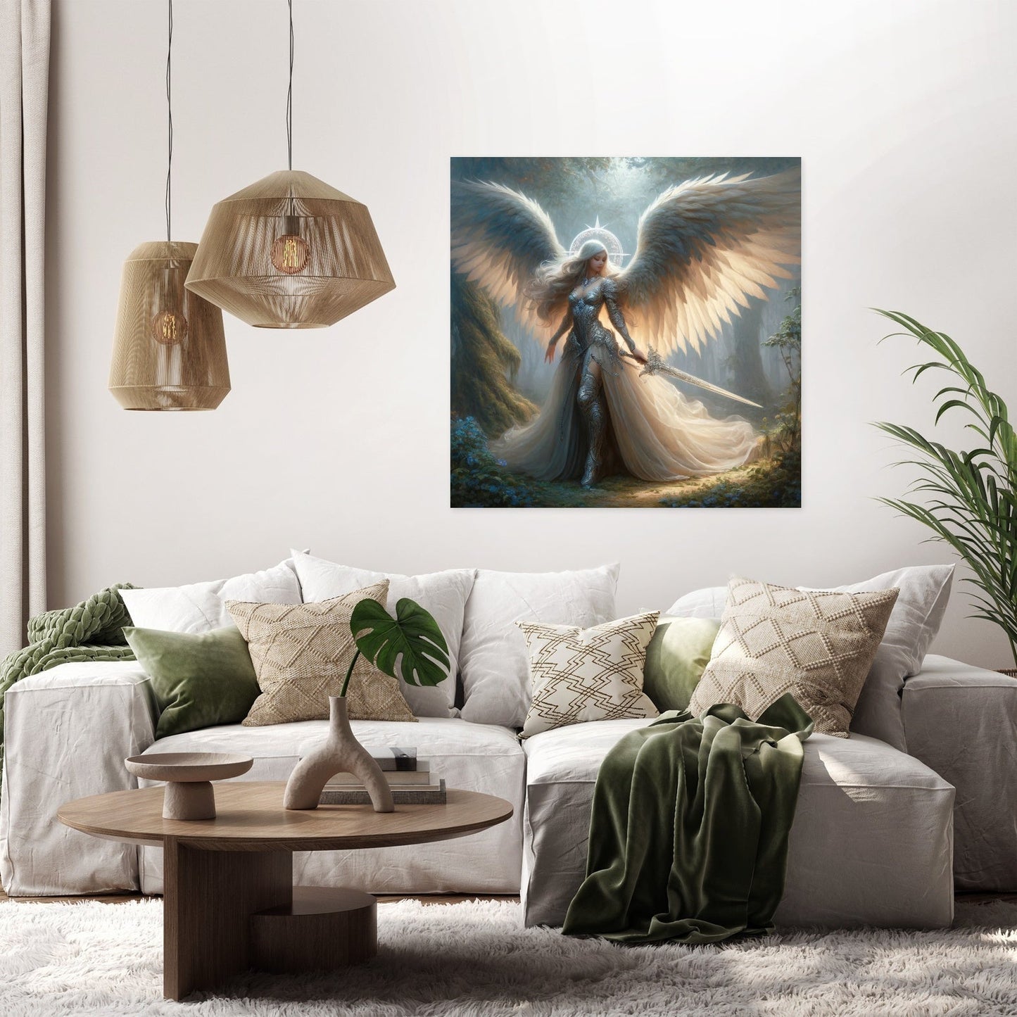 Guardian of the Enchanted Woods Canvas