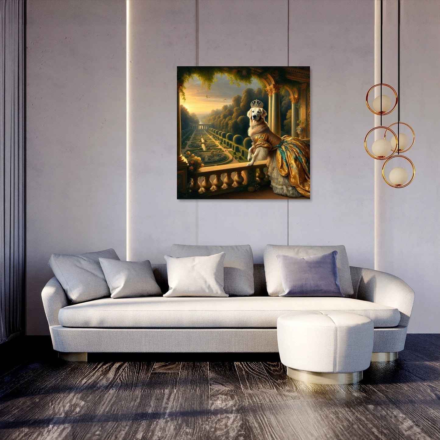 Noble Retriever Dreamscape Canvas