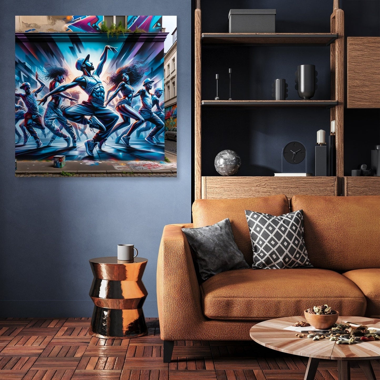 Dance of the Streets Canvas