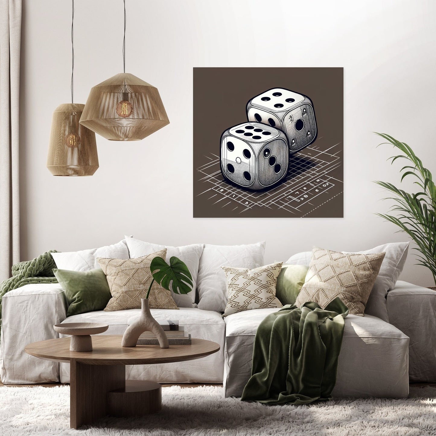 Dynamic Dice Canvas