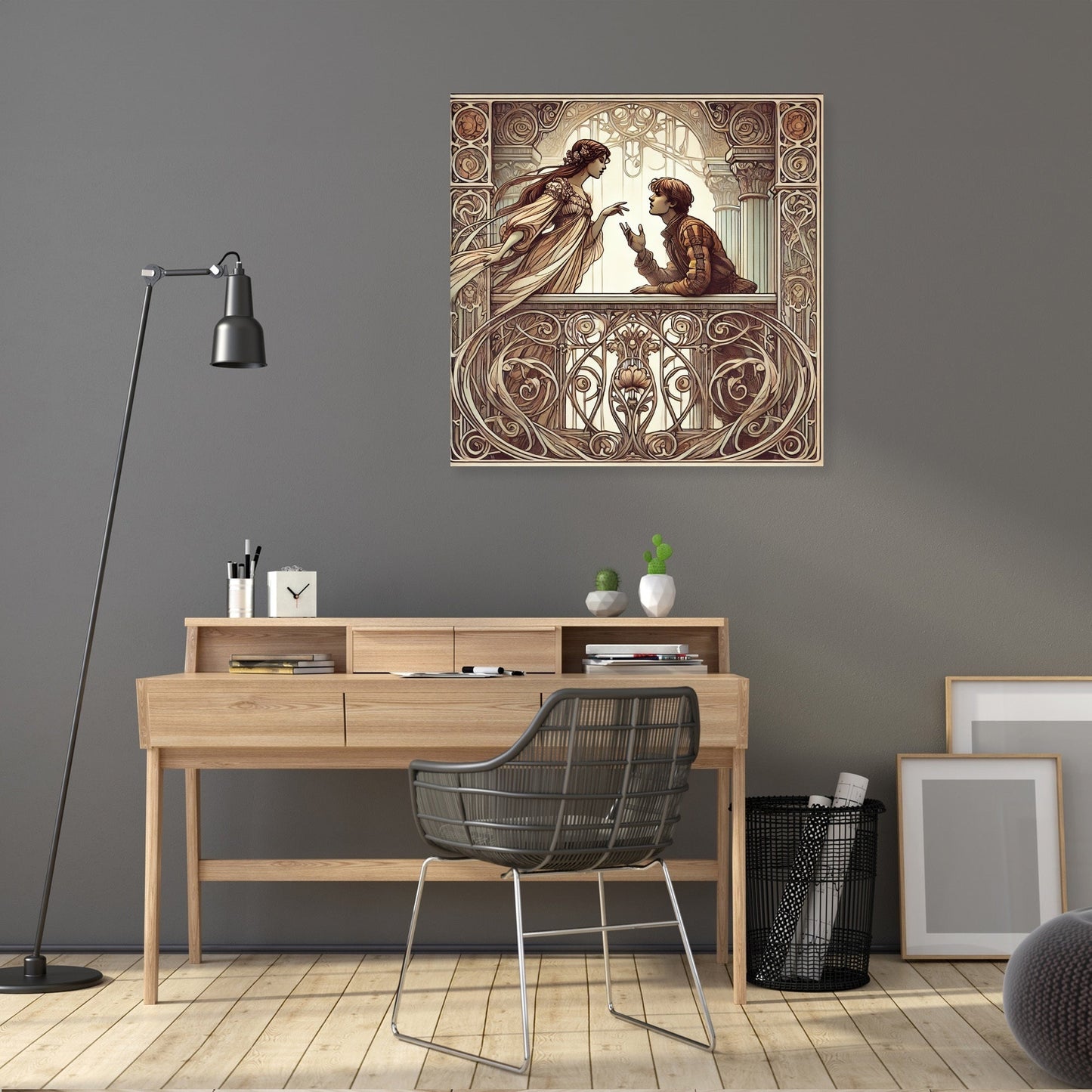 Romeo and Juliet Balcony Canvas