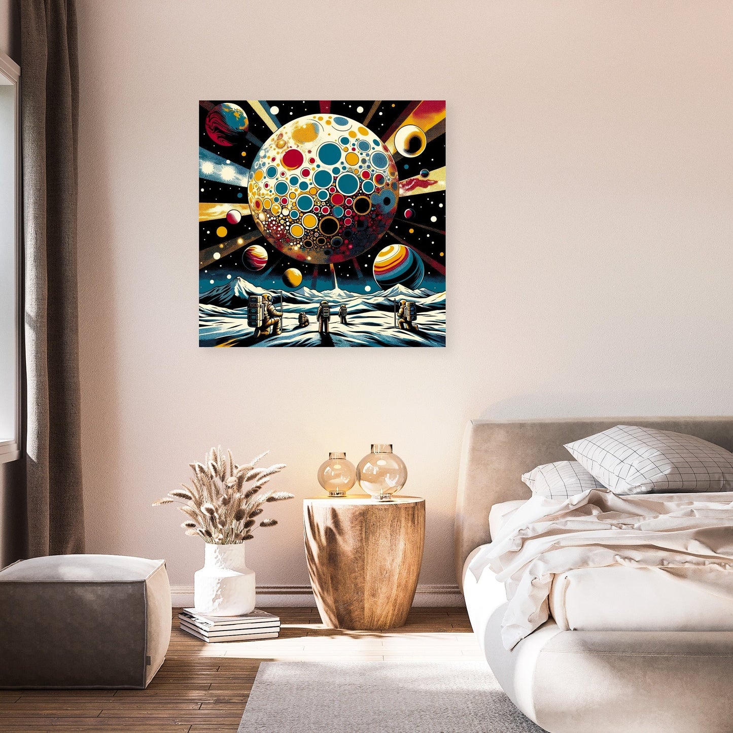 Cosmic Pop Exploration Canvas