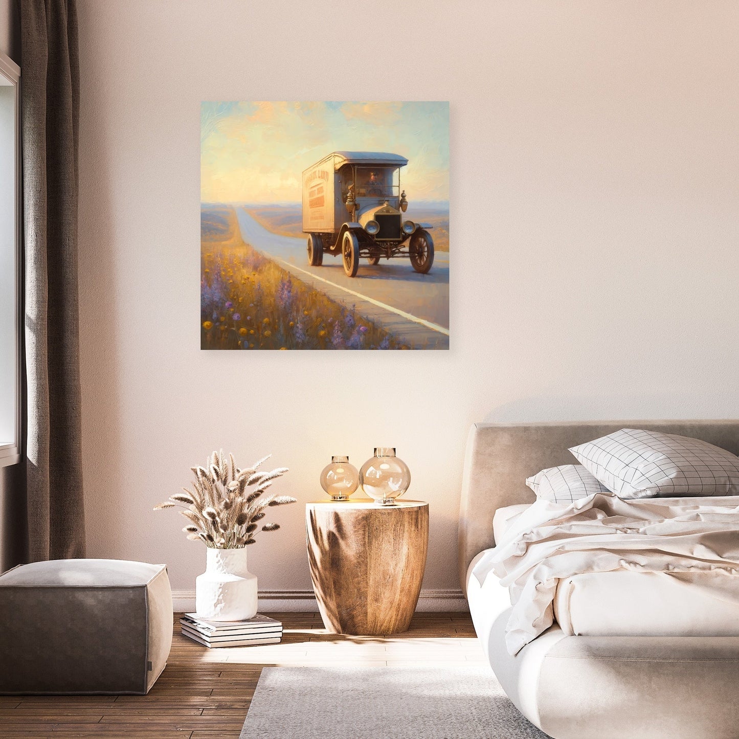 Golden Journey Canvas