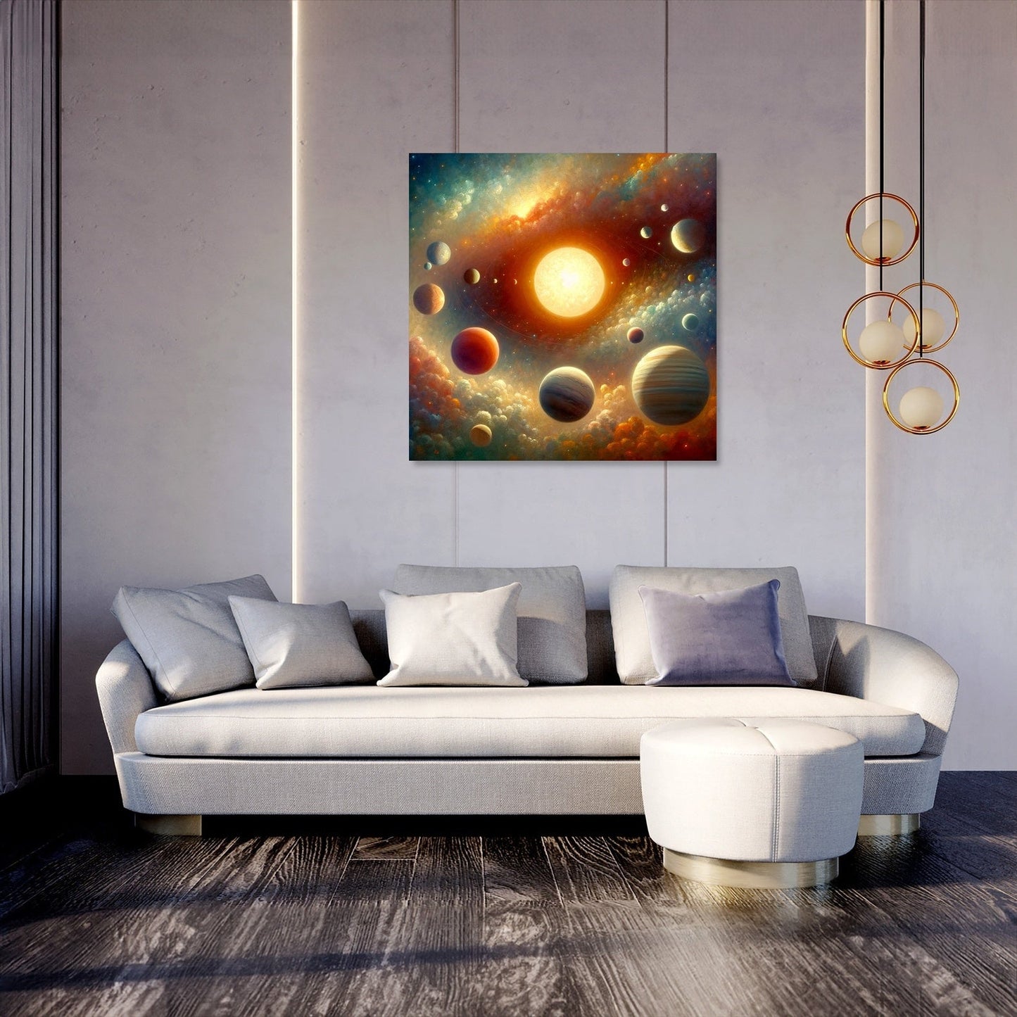 Celestial Dance Canvas