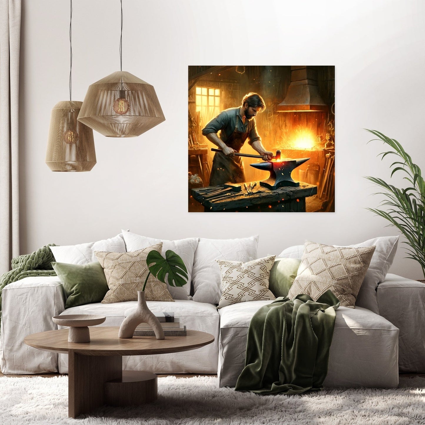 Forging Passion Canvas