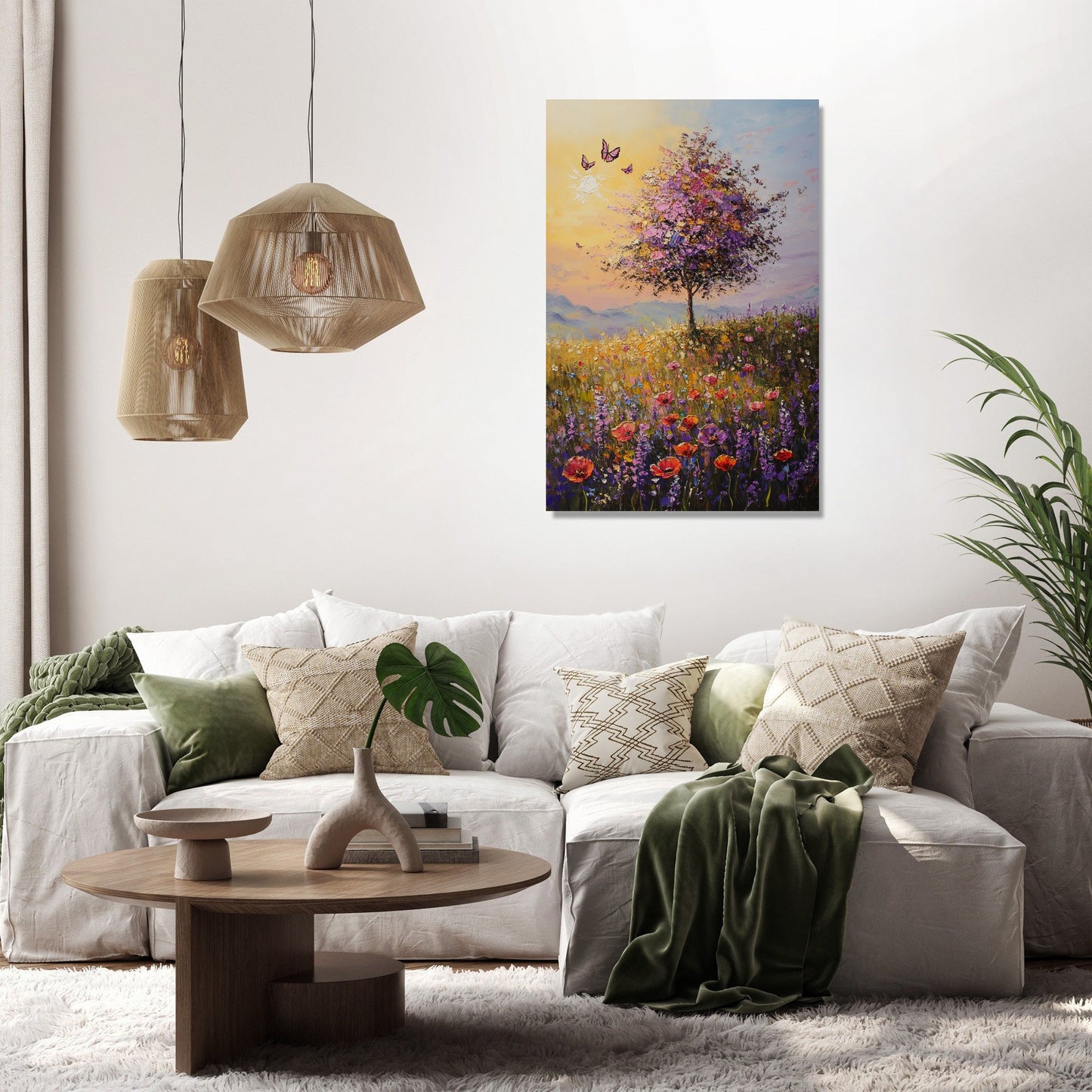 Tranquil Cherry Tree Canvas