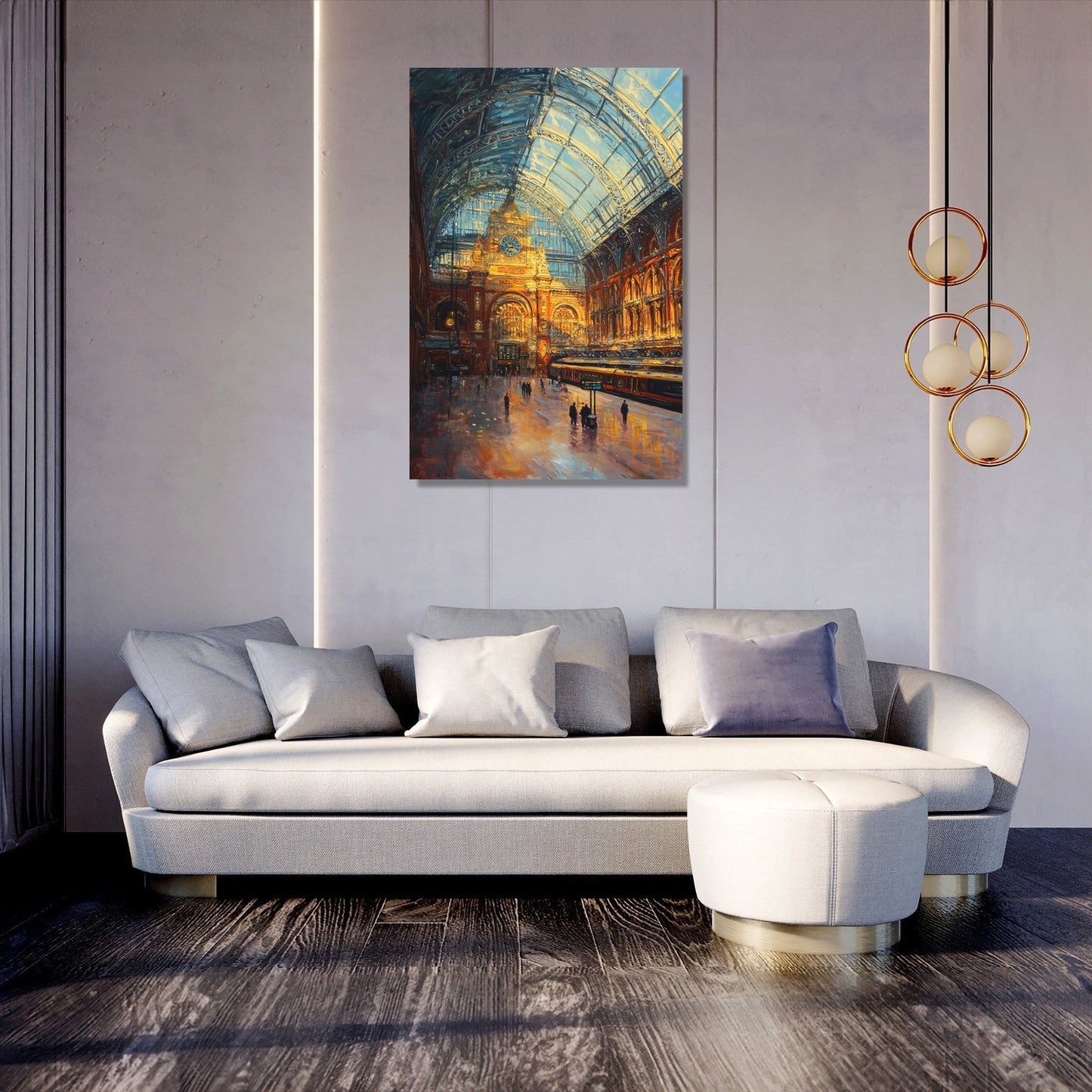 St. Pancras Victorian Canvas