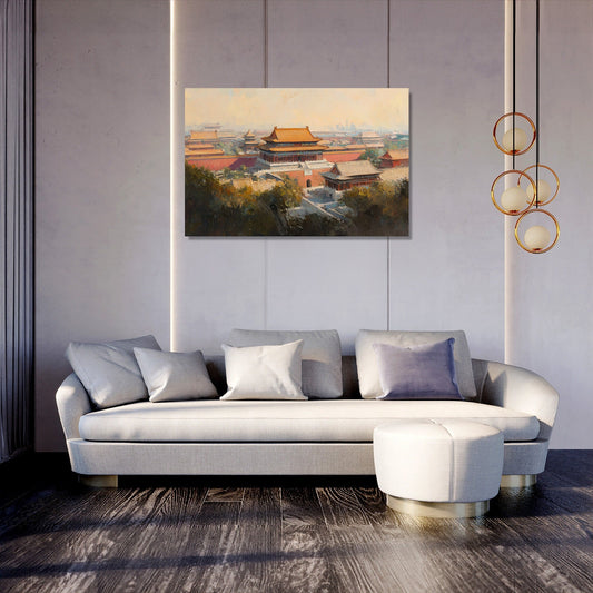 Forbidden City Illumination Canvas