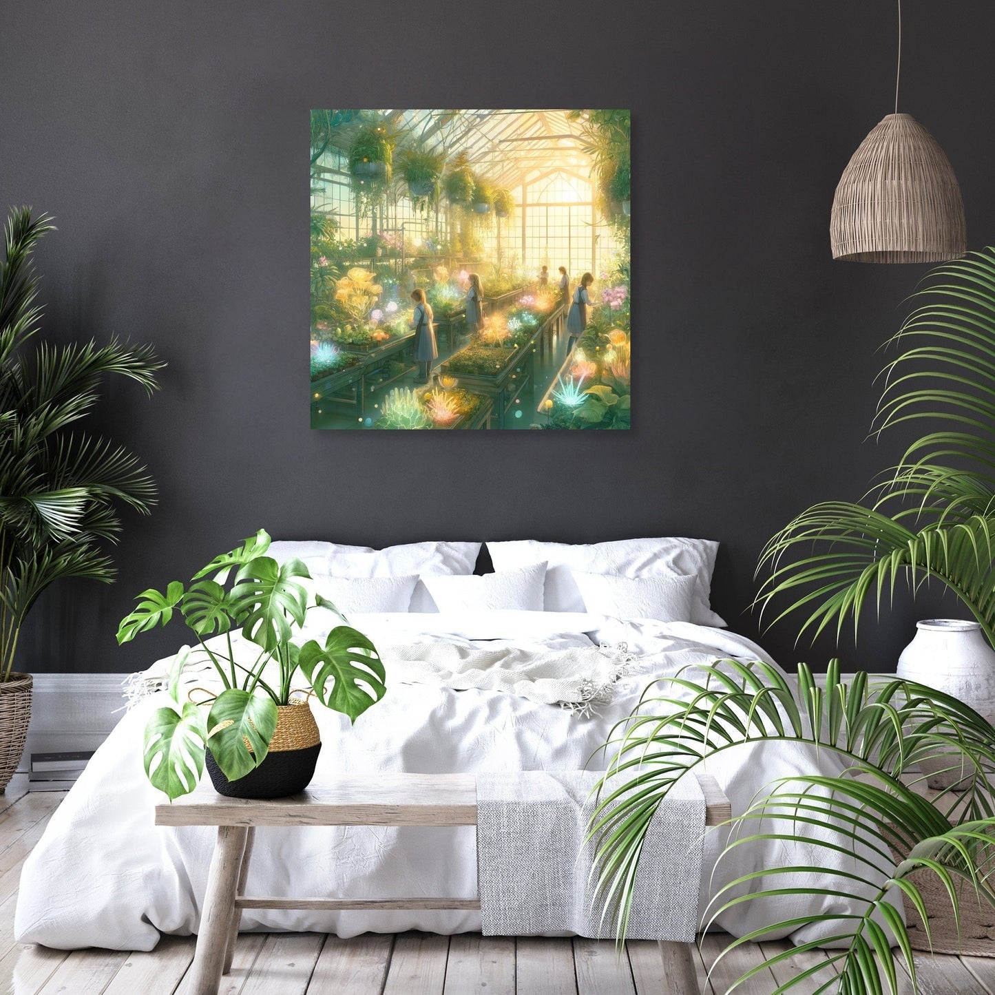 Magical Greenhouse Canvas