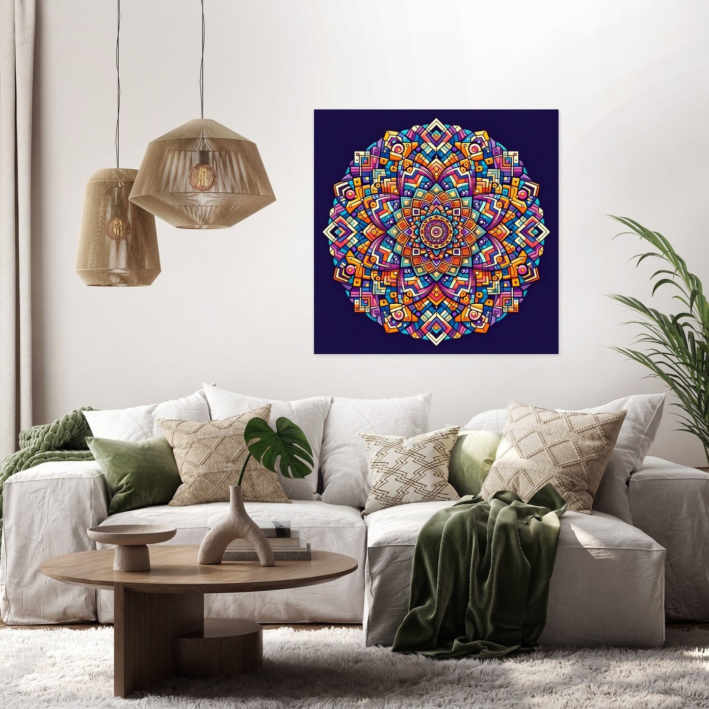 Vibrant Precision Canvas