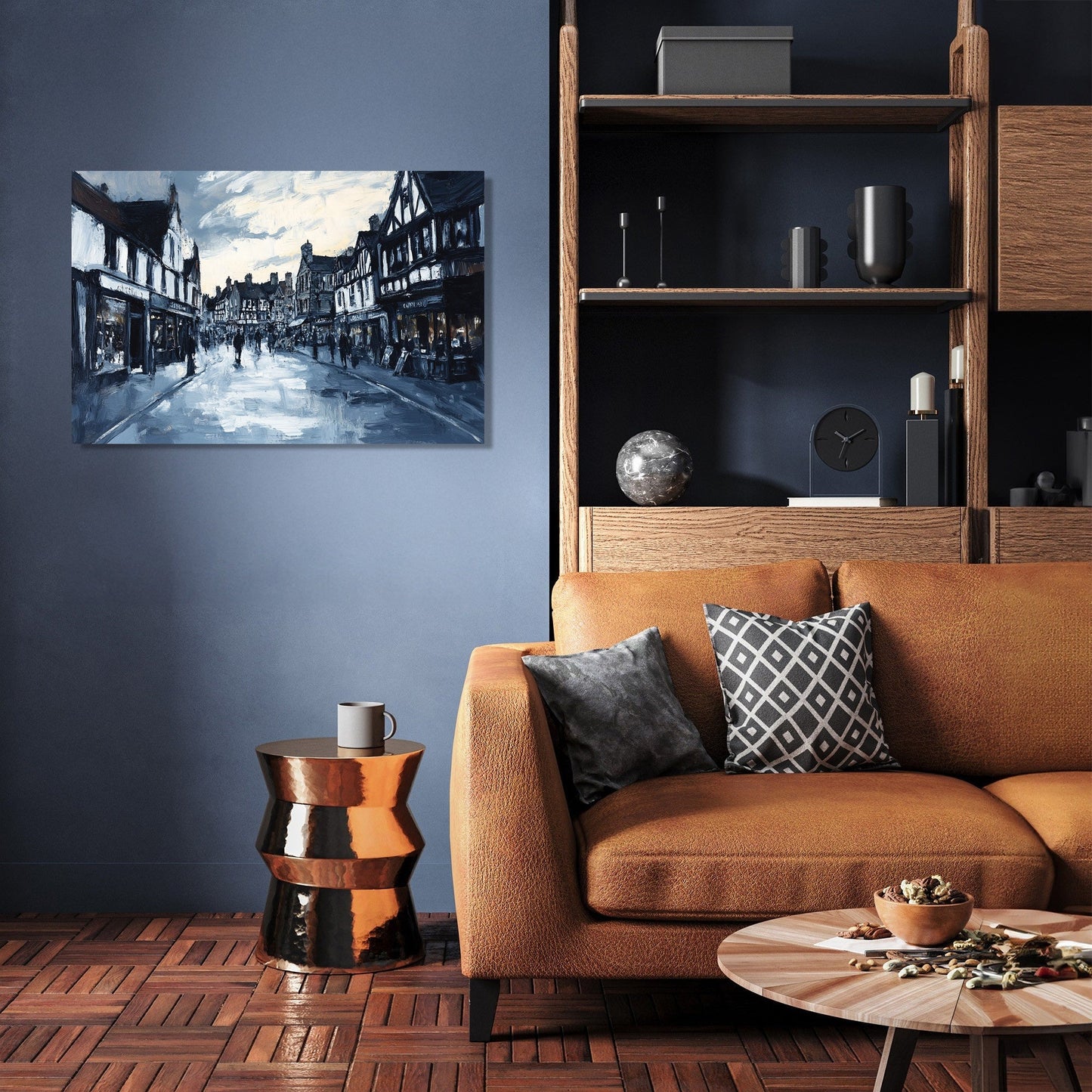 Chester Rows Twilight Canvas