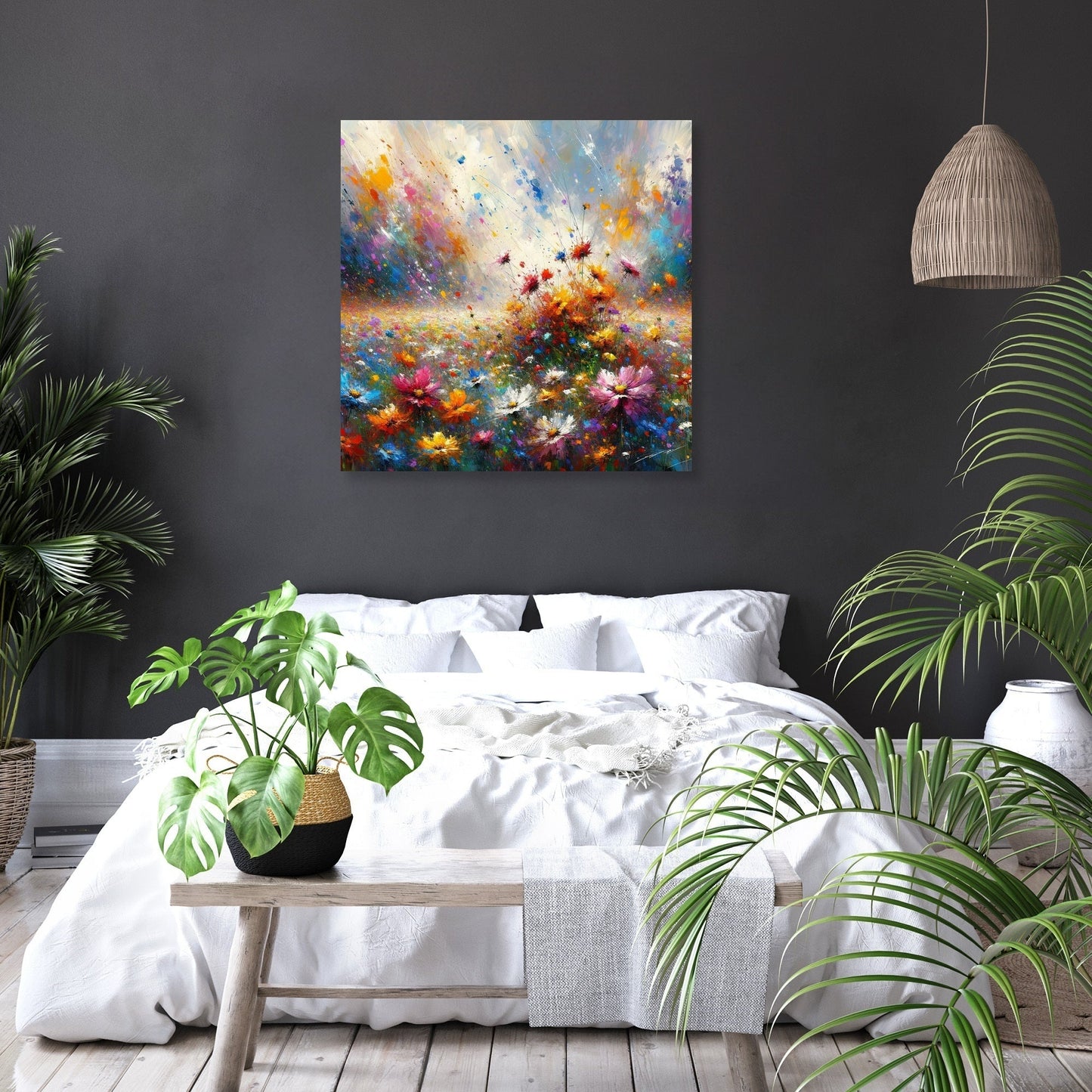 Wildflower Exuberance Canvas