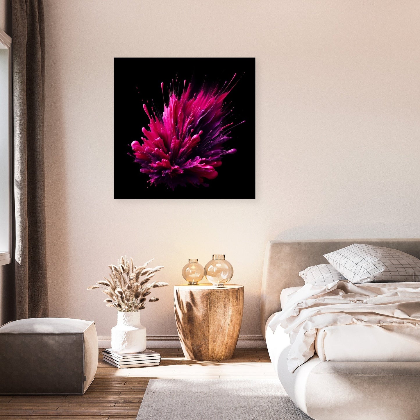Magenta Energy Canvas