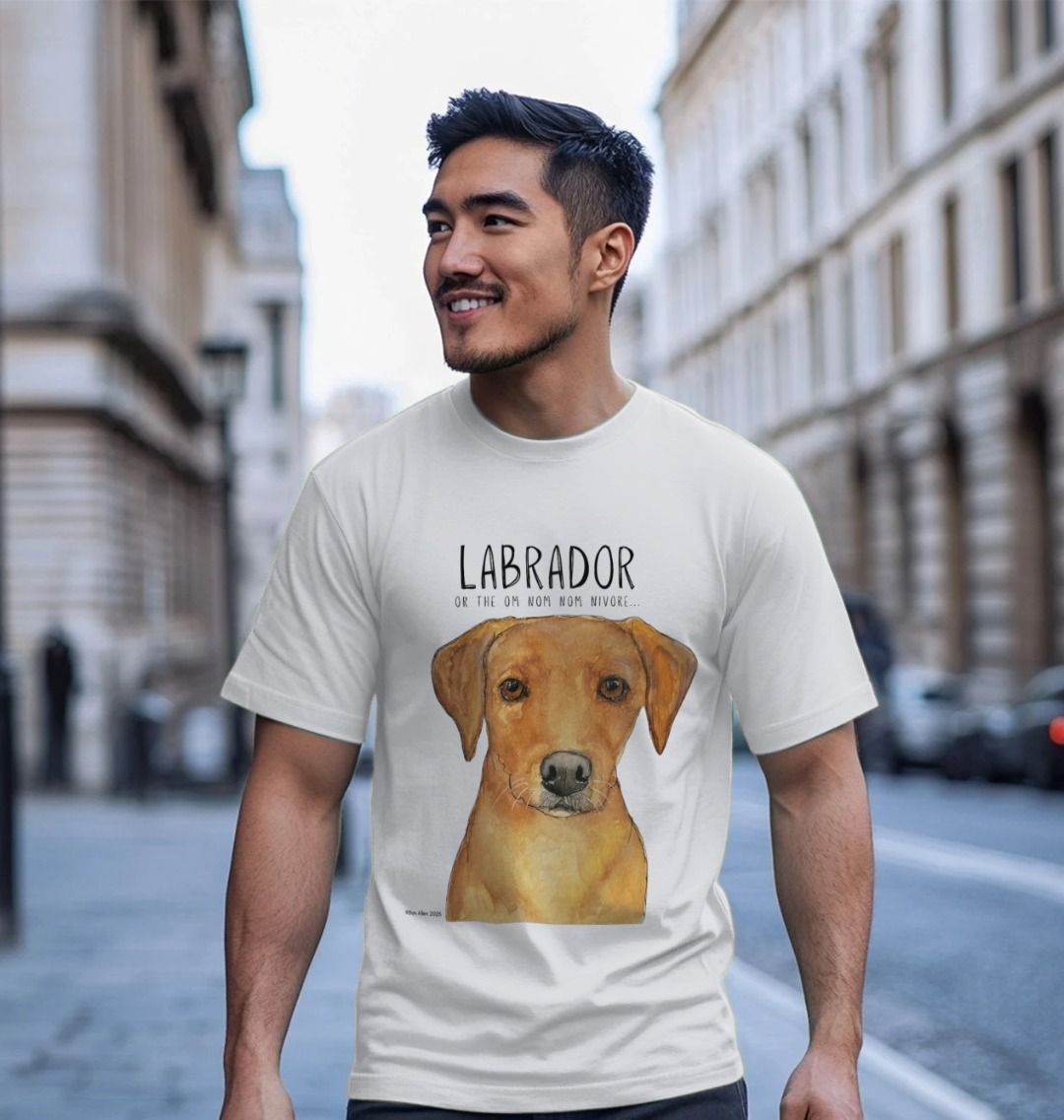 Snack Goals & Tail Wags: The Fox Red Labrador Men’s Tee