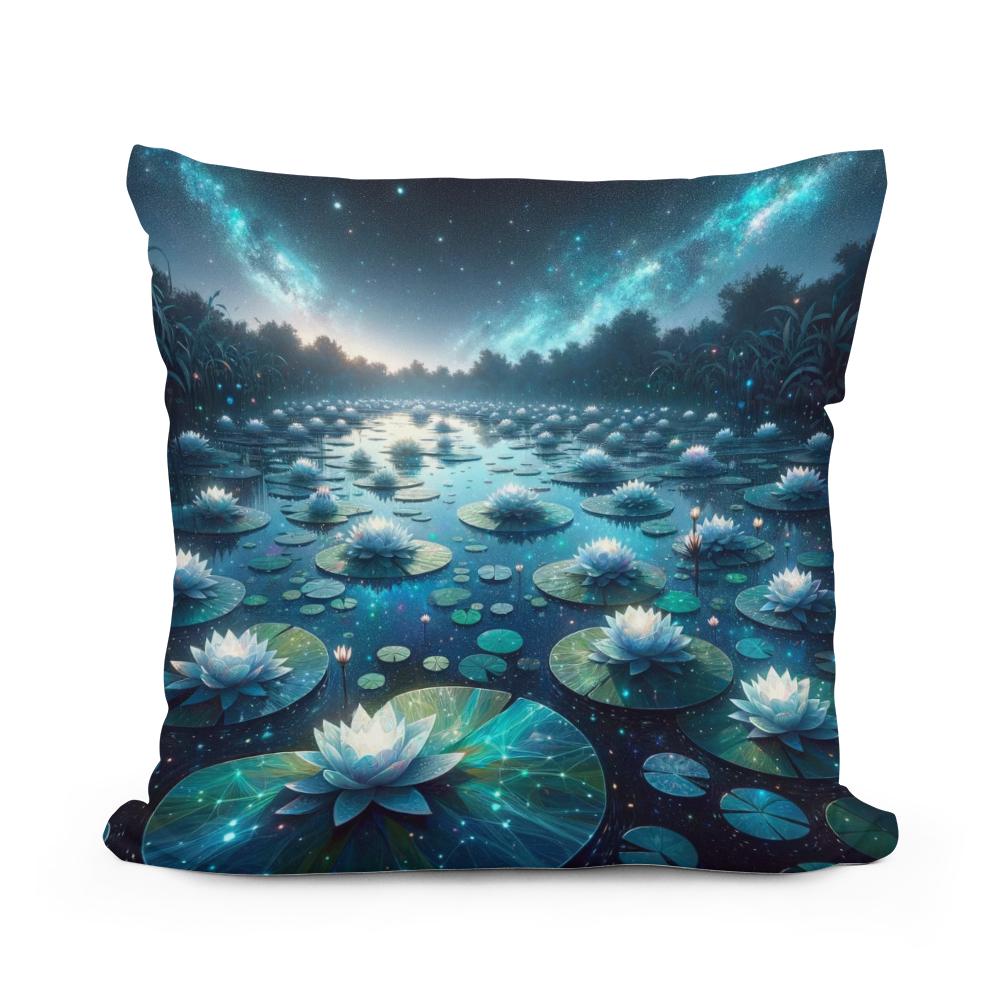 Stellar Pond Cotton Cushion