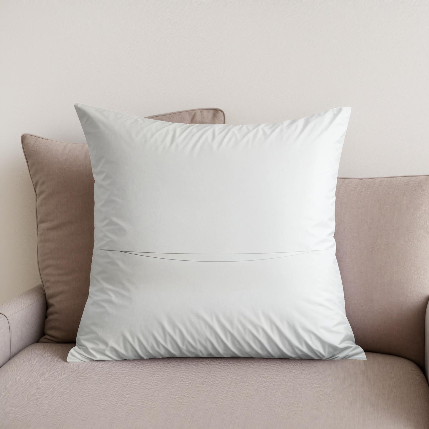 Minimalist Ellipse Cotton Cushion