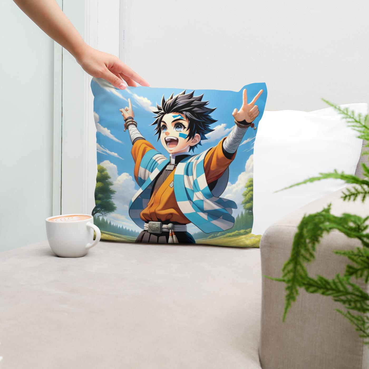 Meadow Spirit Cotton Cushion
