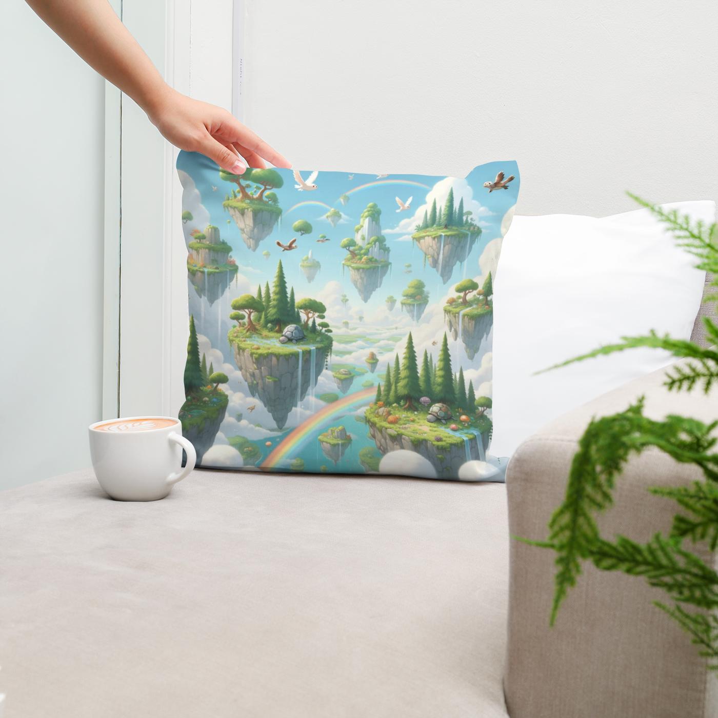 Skyward Isles Cotton Cushion