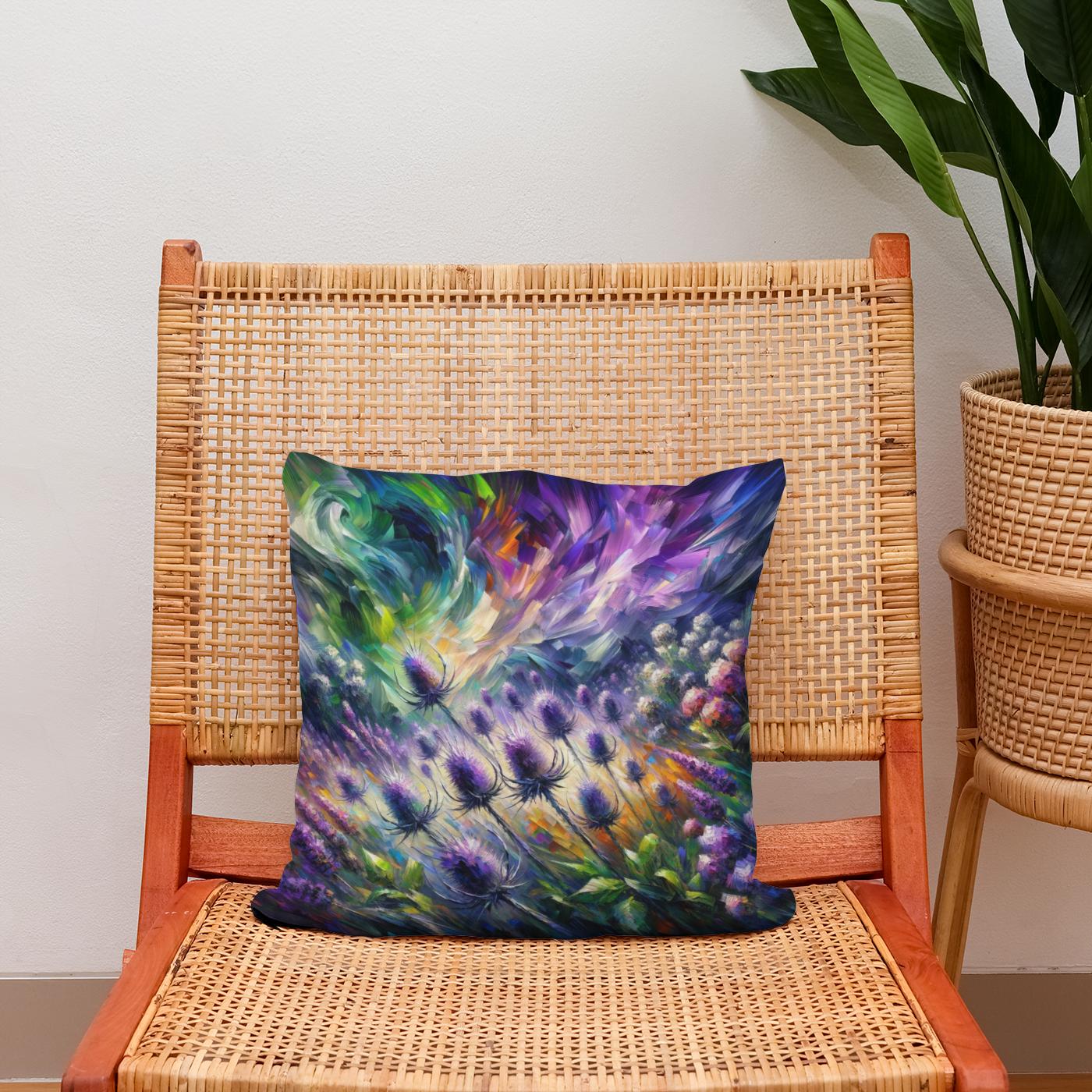 Wild Energy Cotton Cushion
