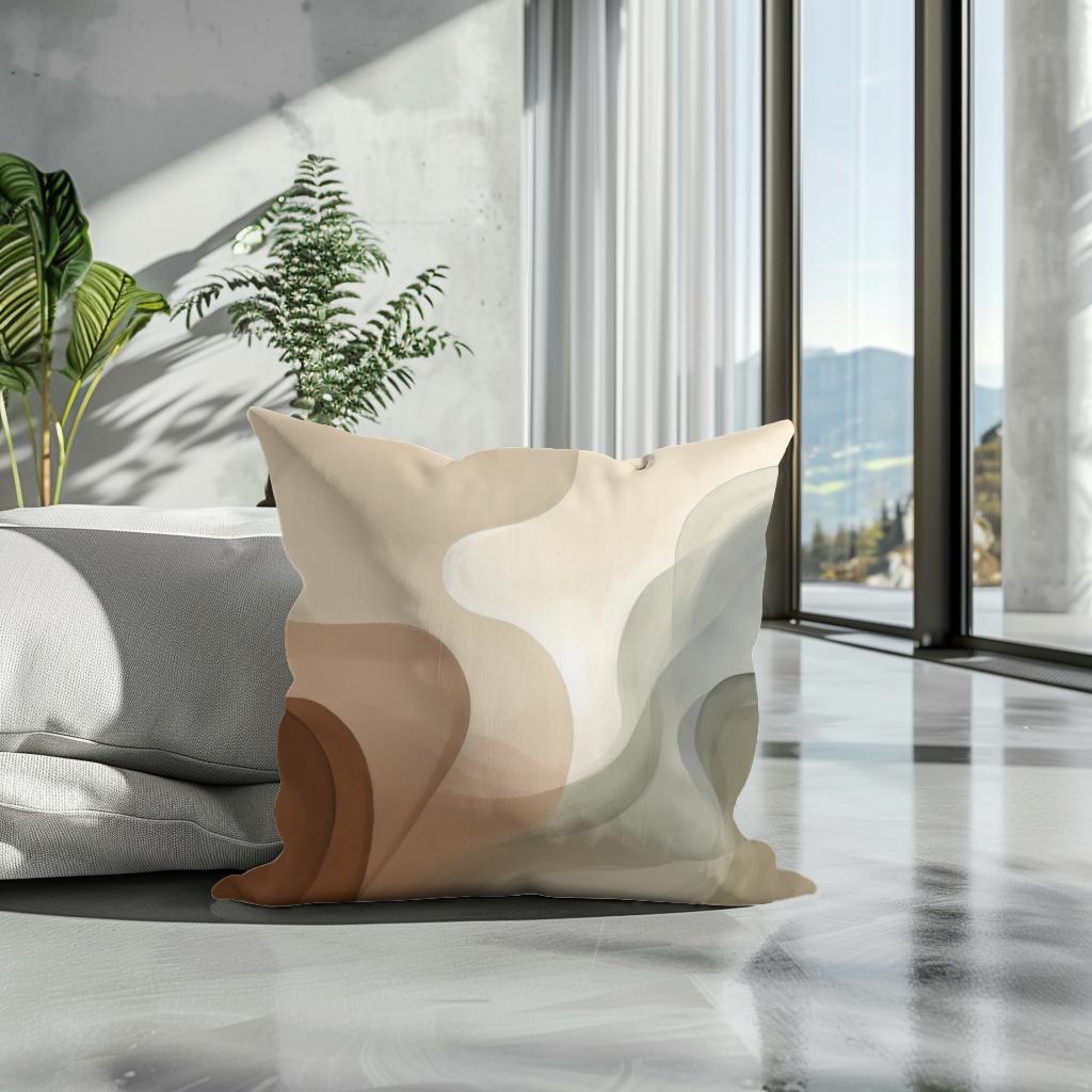 Humility Hushed Cotton Cushion