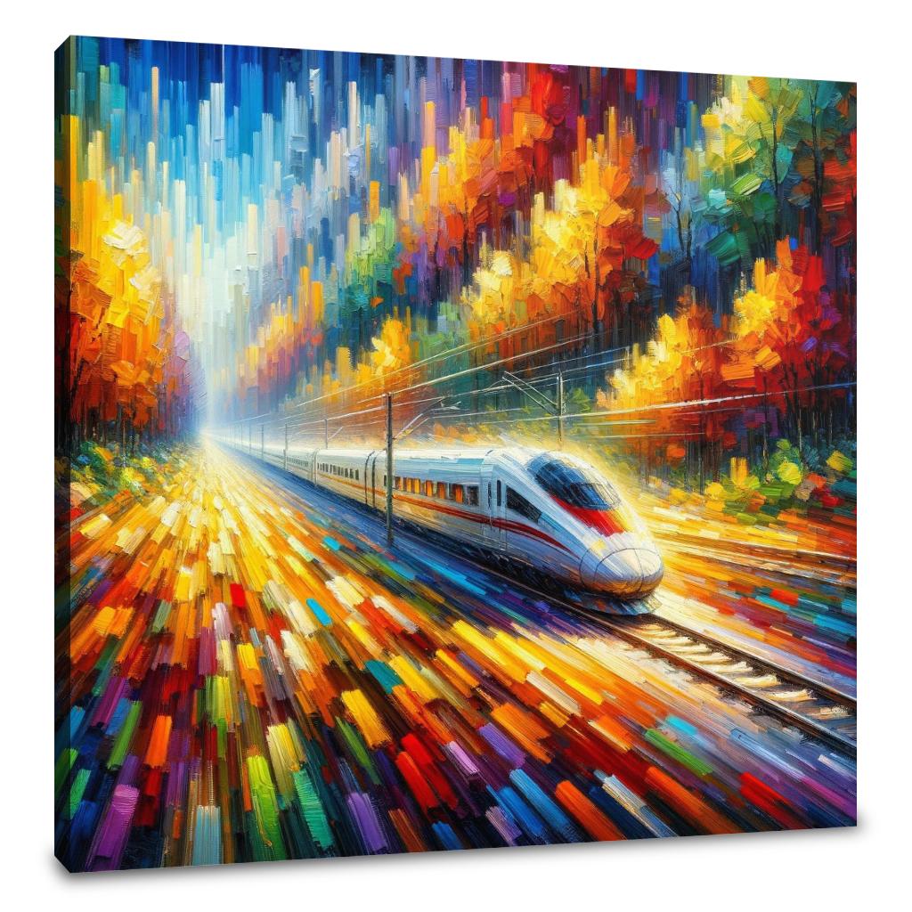 Autumn Express Canvas