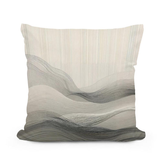 Minimalist Echoes Cotton Cushion